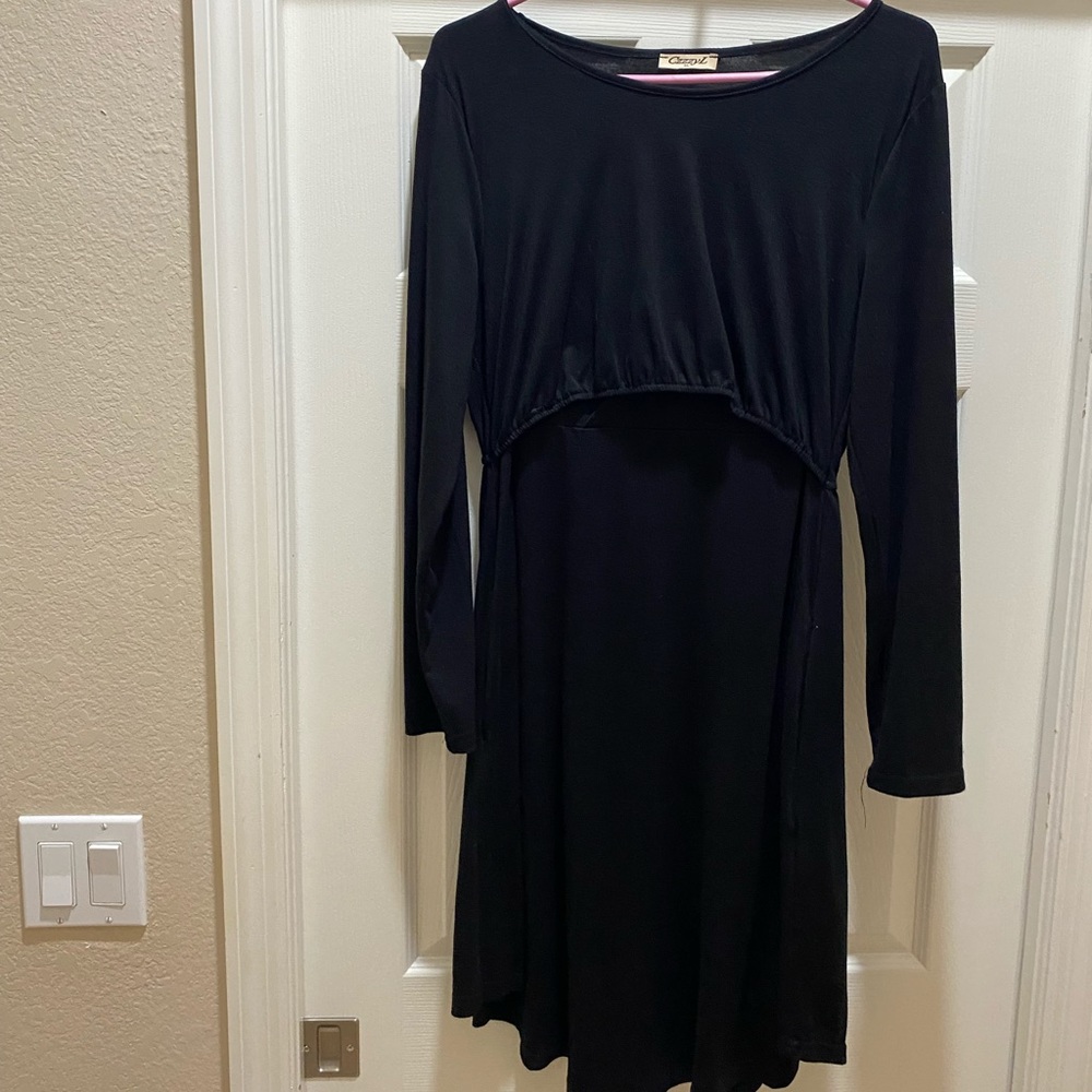 Long sleeve nursing dress! 🤱🏼